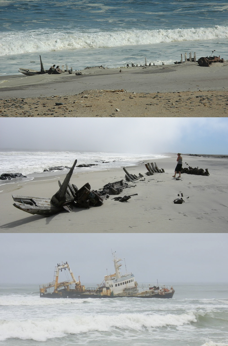 Illustration for article titled Ghostly Ship Graveyards from Around the World